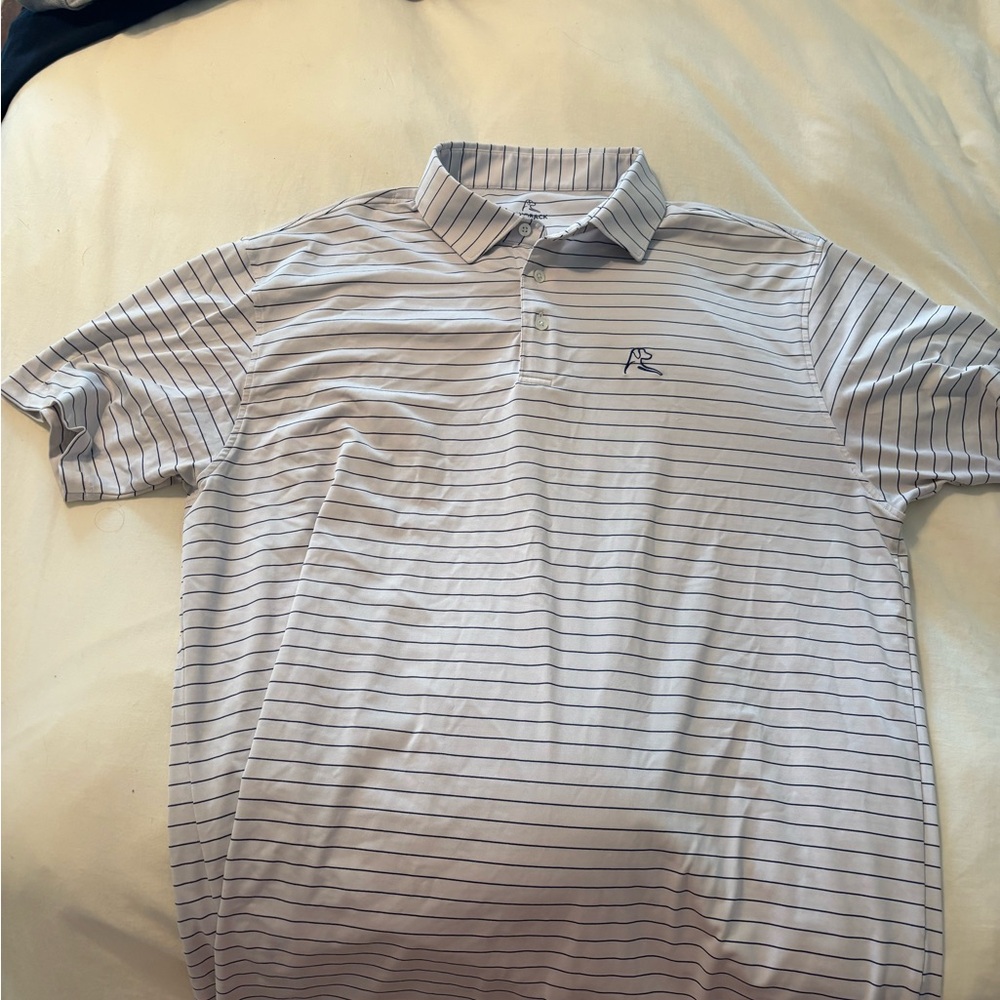 Rhoback Men's Striped Polo Shirt